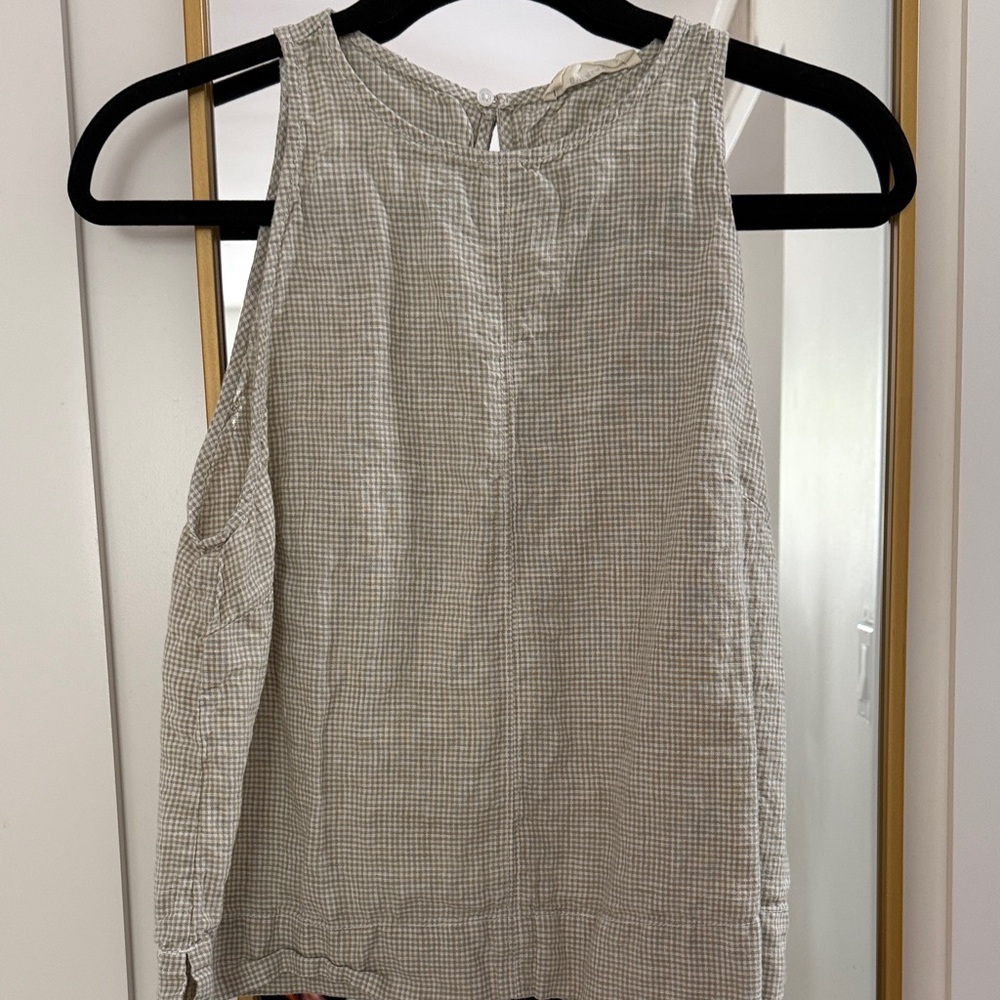 Everlane Linen Tank